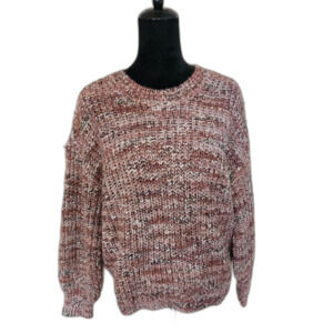 LOFT Italian Yarn Chunky Knit Sweater Women's Sz Lg